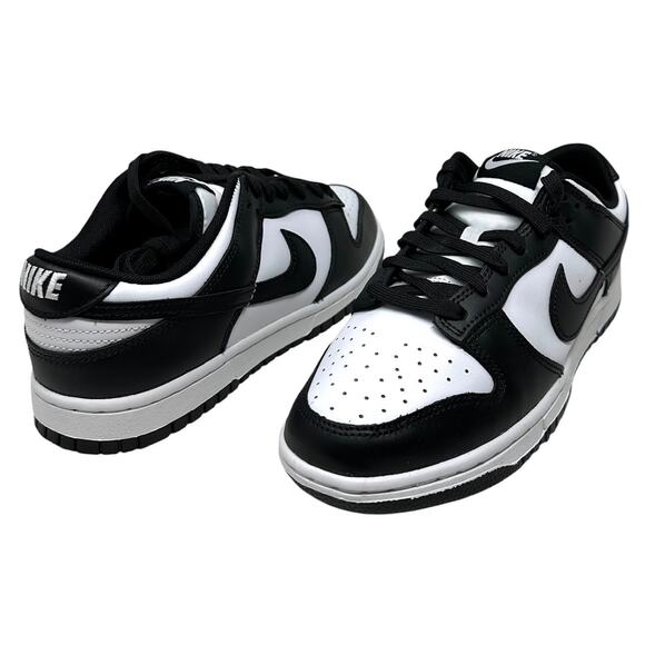 Nike Men's Dunk Low Retro Panda Shoes Sneakers Black White DD1391-100 - Picture 2 of 15